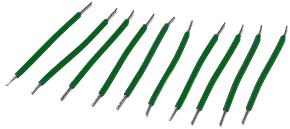 Top-Preis CopperSound Pre-Cut Stripped Wire 2 - Green