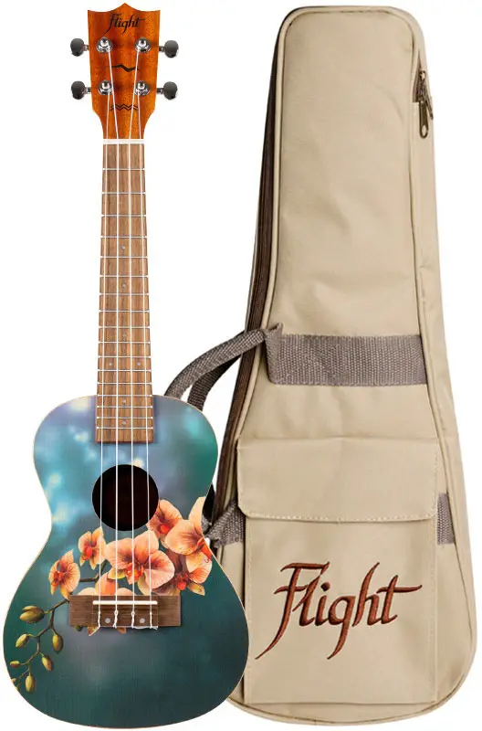 Flight AUC33 Art Concert Ukulele - Orchid - Heißes Angebot