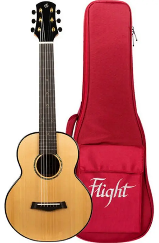 Flight GUT850 Solid Top Guitarlele - Geprüft