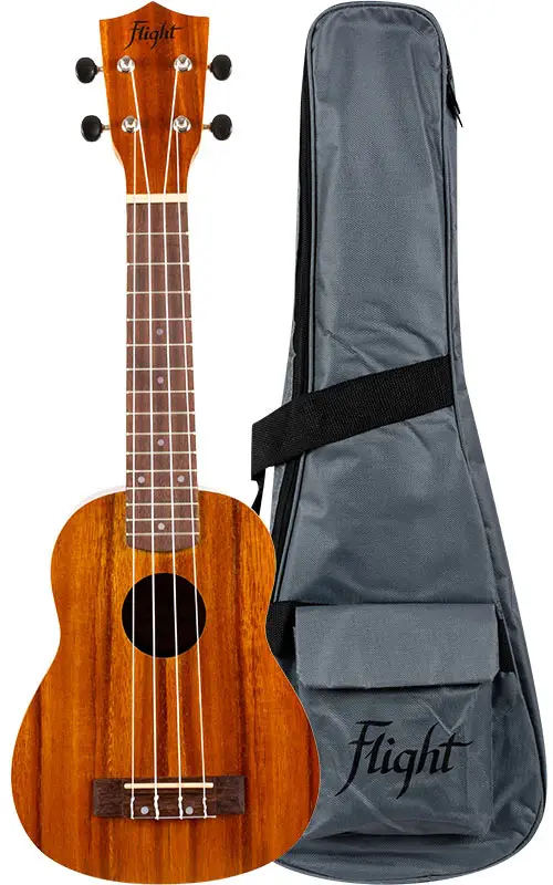 Flight NUS250 Soprano Ukulele - Acacia - Top-Seller