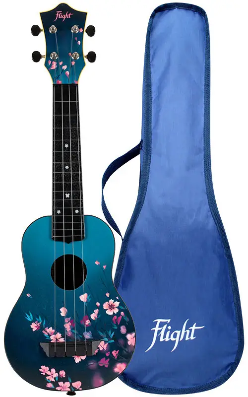 Flight TUS32 ABS Travel Ukulele Sakura - Schnäppchen