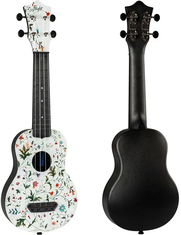 Flight Ultra Travel Soprano Ukulele - Flower - Top-Seller