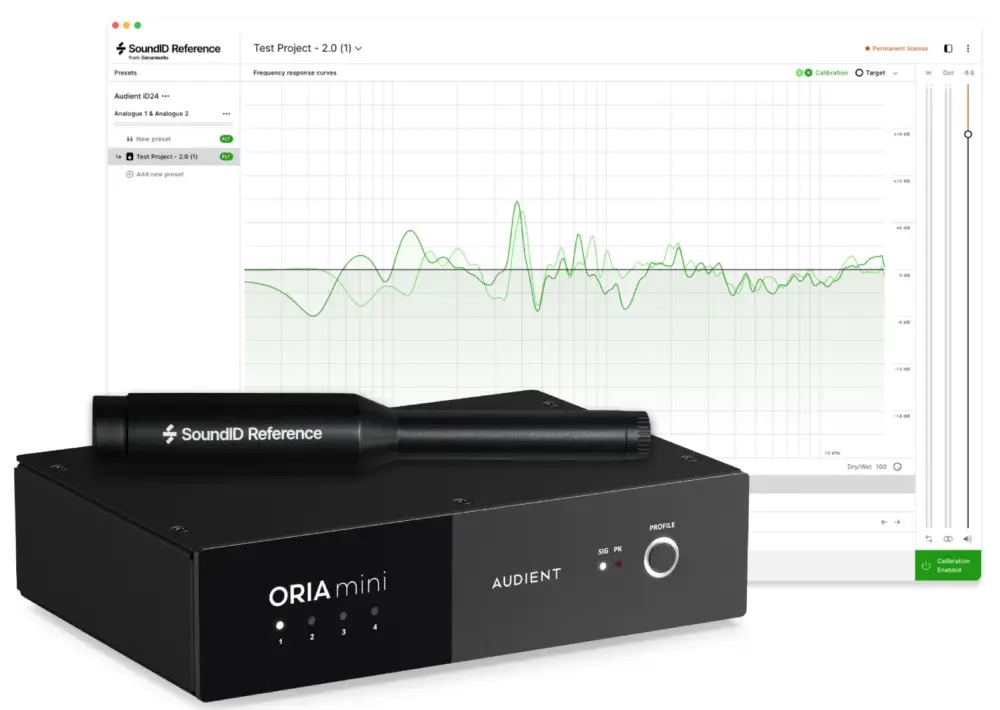 Neuheit Audient Oria Mini Hardware
