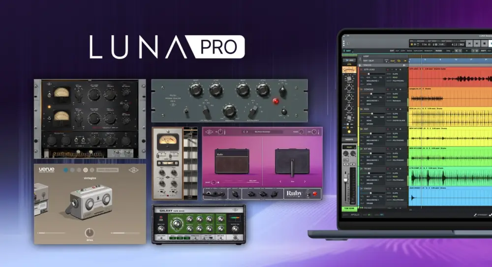 Universal Audio UAD Luna Pro Bundle 2 Garantierte Lieferung