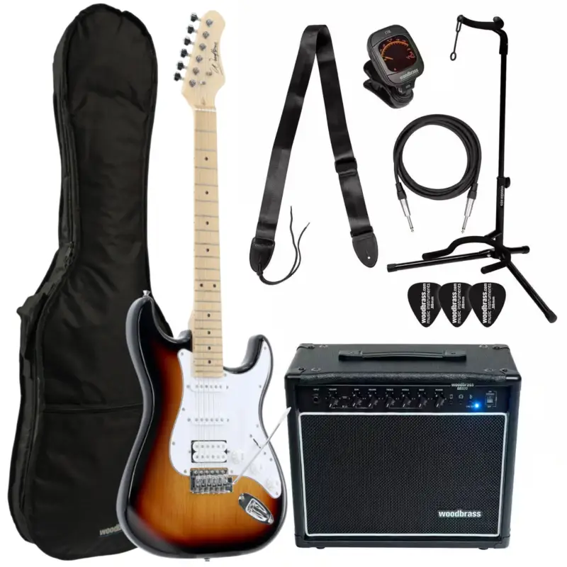 Kracherpreis Woodbrass Paket ST100 Sunburst + GE820 + Zubehörr