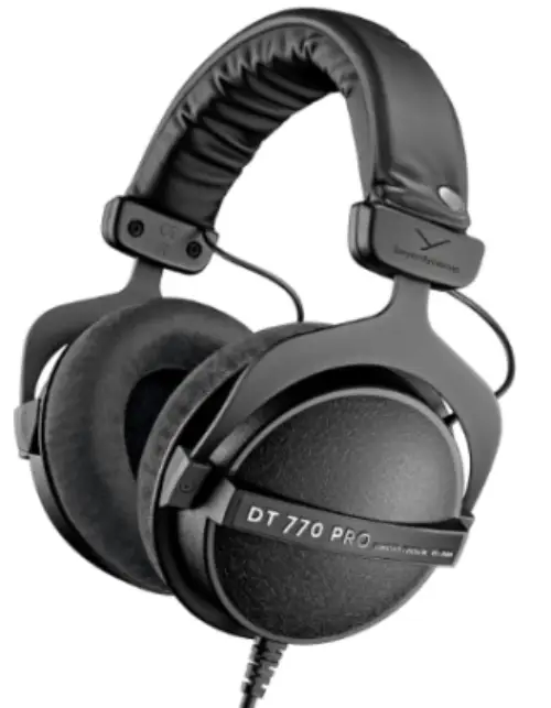Kostenloser Versand Beyerdynamic DT-770 Pro Black 80 Ohms - Refurbished